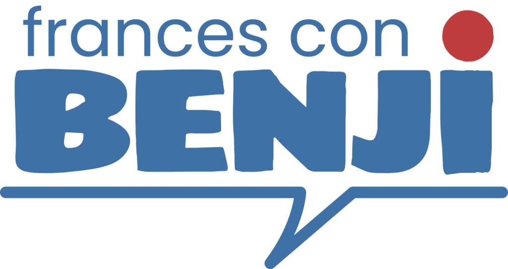 Frances con Benji clases en linea de frances logo